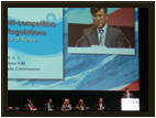 Standing Commissioner Kim Hack Hyun making presentation on Improving Anti-Competitive Sectoral Regulation at the 8th Annual Conference of ICN